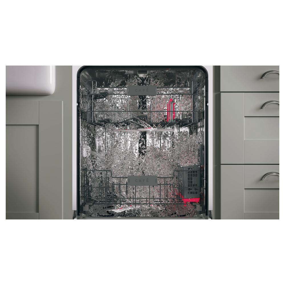 Cafe 24 In Top Control Dishwasher In Stainless Steel With