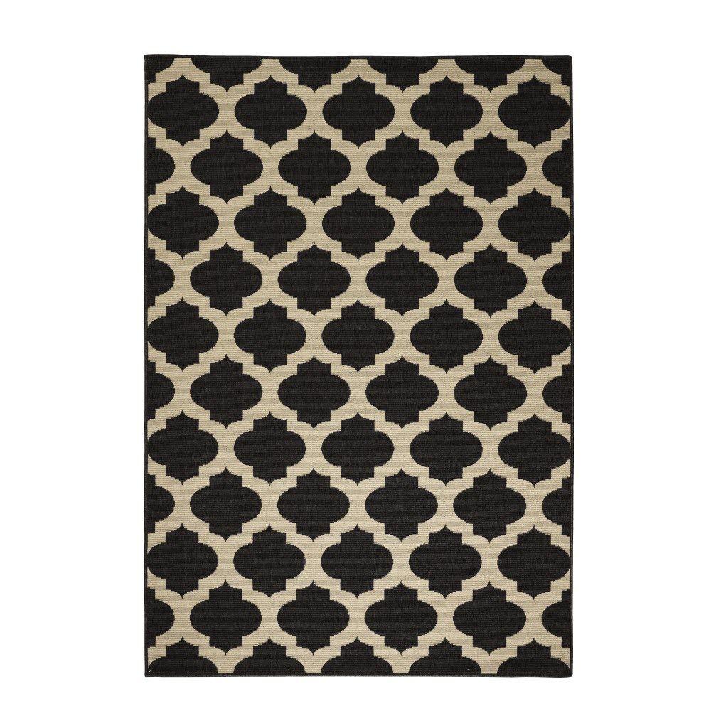 Machine-made - 6 X 9 - Black - Outdoor Rugs - Rugs - The Home Depot