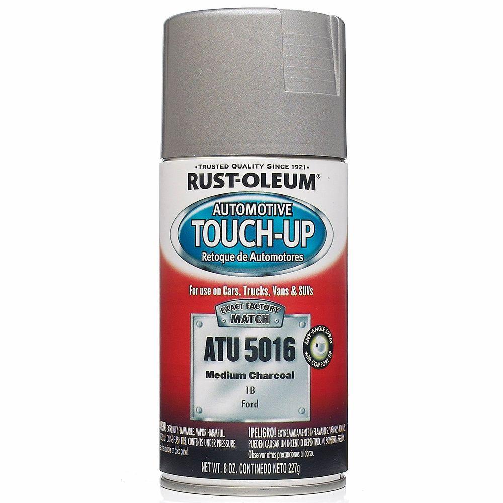 Rust Oleum Automotive 8 Oz Medium Charcoal Auto Touch Up Spray 6 Pack 