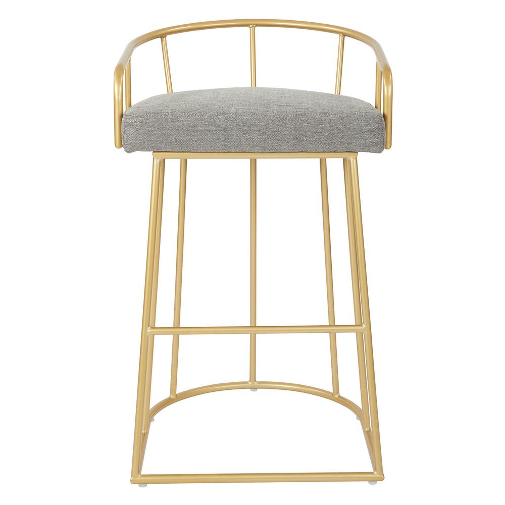 Ave Six Luna 30 In Ash With Gold Base Barstool Lun30 K47 The Home Ave Six Luna 30 In Ash With Gold Base Barstool Lun30 K47 The Home Depot