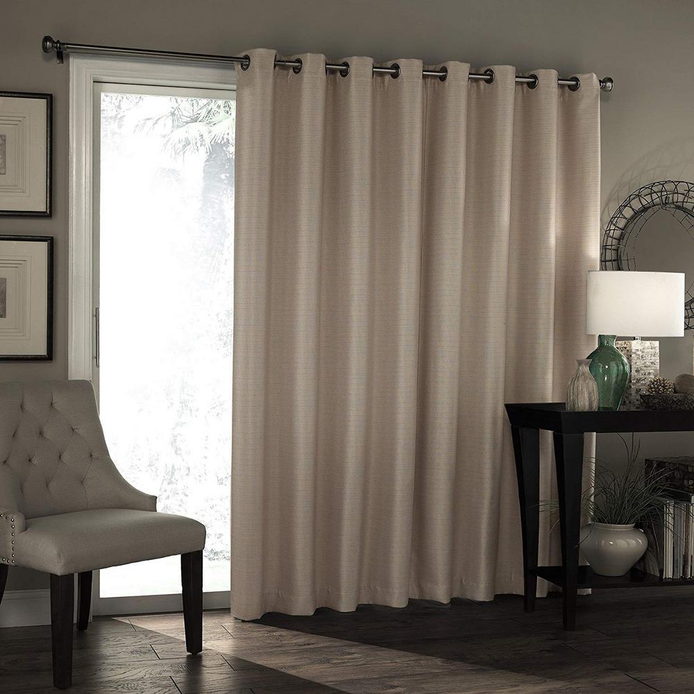 Eclipse Bryson Blackout Patio Door Window Panel In Wheat 100 W X 84 L 10577100x084wht The Home Depot - Eclipse Thermal Blackout Patio Door Curtain Panel Eclipse Bryson Blackout Patio Door Window Panel In Wheat 100 W X 84 L 10577100x084wht The Home Depot - Eclipse Thermal Blackout Patio Door Curtain Panel