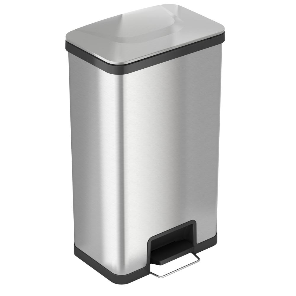 Itouchless Stainless Steel Trash Cans Pc18sn 64 1000 