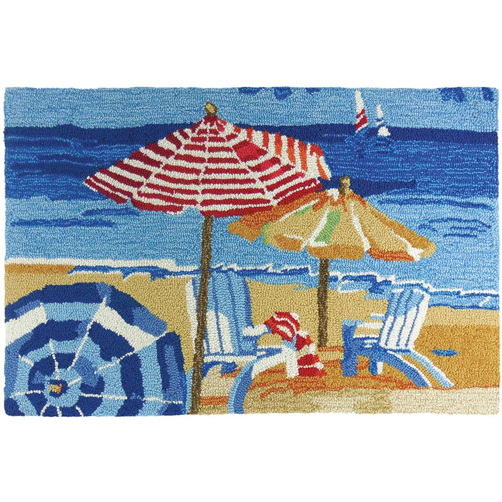 Day At The Beach Multi Colored 2 Ft X 3 Coastal Area Rug Py Day At The Beach Multi Colored 2 Ft X 3 Coastal Area