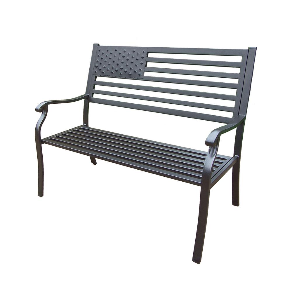 Southwestern Iron Outdoor Benches Patio Chairs The Home Depot