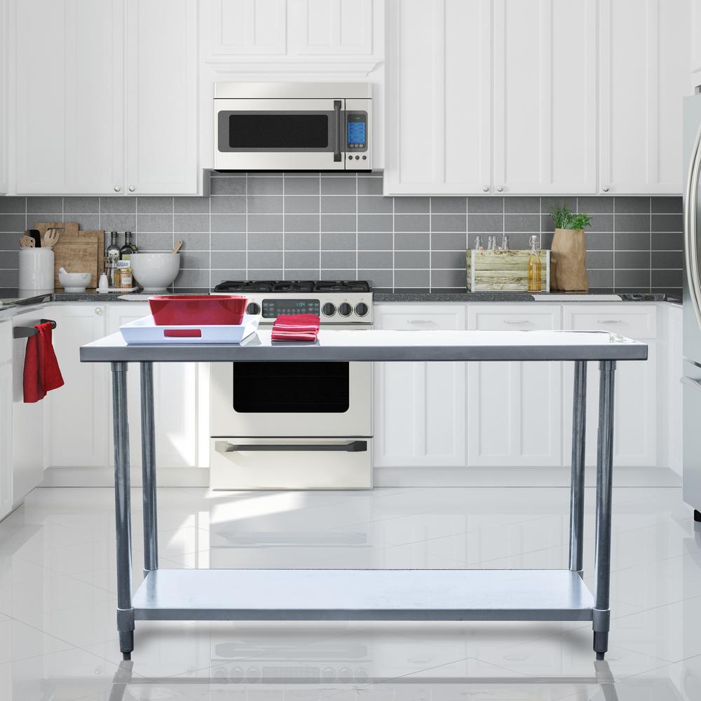 Sportsman Stainless Steel Kitchen Utility Table-SSWTABLE60 ...