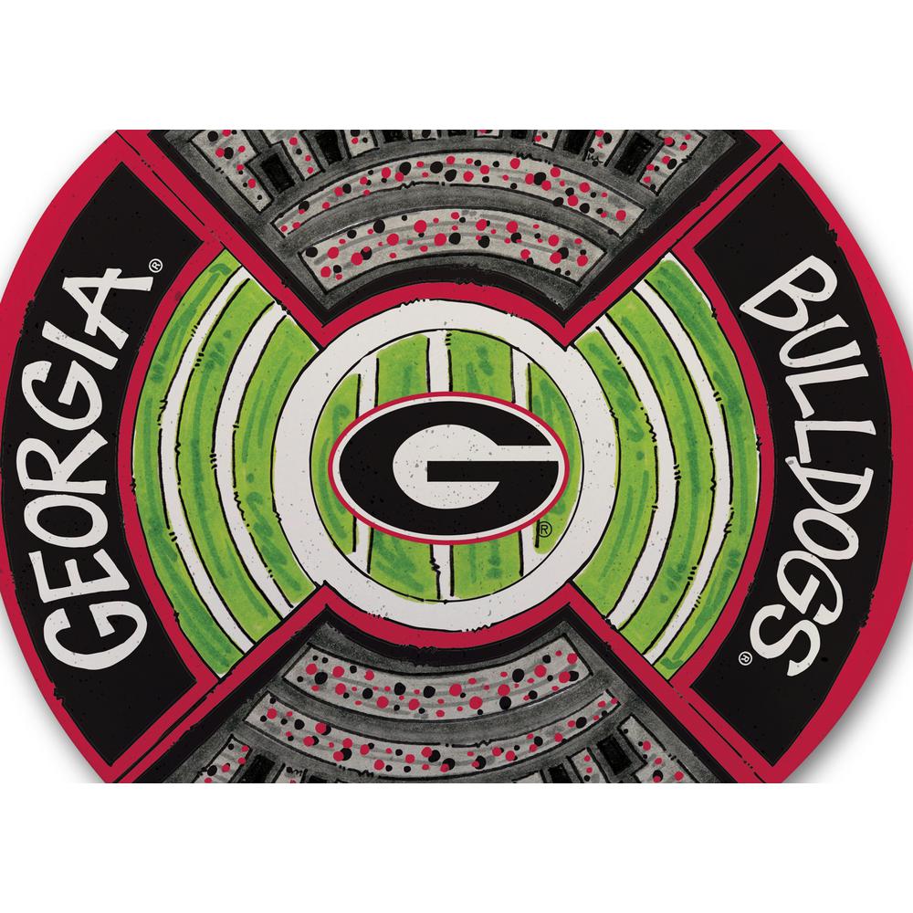 Magnolia Lane University Of Georgia Football Stadium Melamine