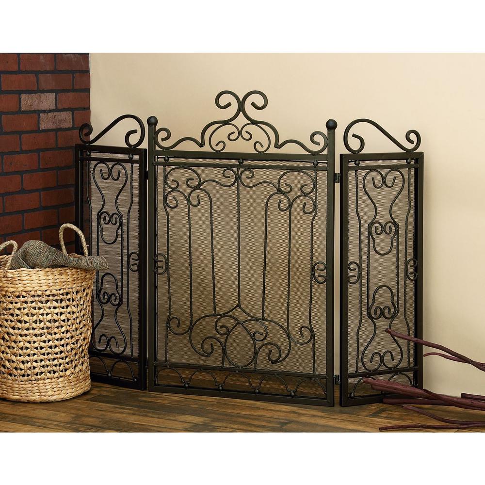 27 Fireplace Screens Fireplaces The Home Depot