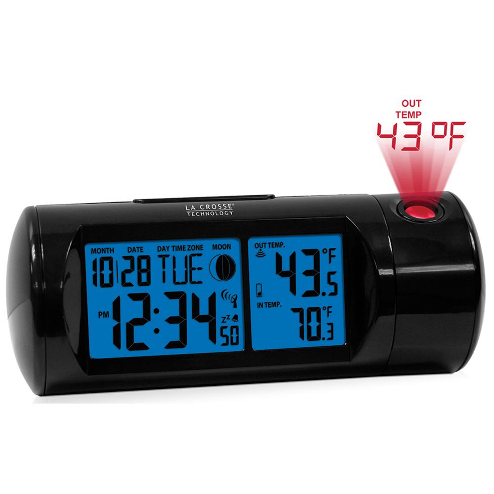 La Crosse Technology Wwvb Round Lcd Projection Alarm Clock With Out Temperature 616 143 The Home Depot - Atomic Dual Alarm Clock With Projection La Crosse Technology Wwvb Round Lcd Projection Alarm Clock With Out Temperature 616 143 The Home Depot - Atomic Dual Alarm Clock With Projection