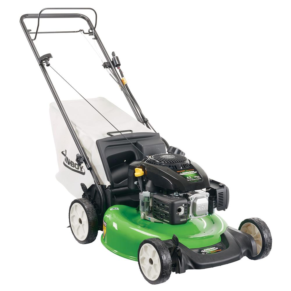 Lawn Boy 21 In Electric Start Gas Walk Behind Self Propelled Lawn