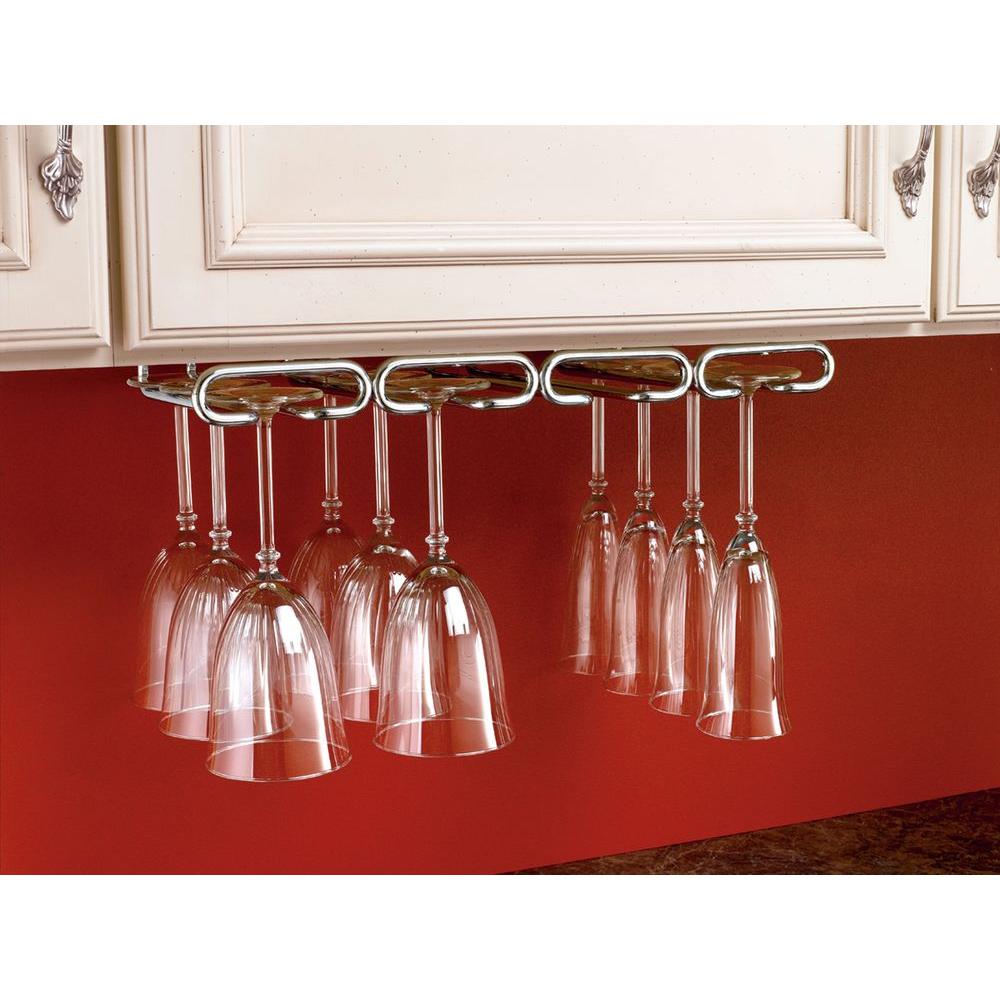 RevAShelf 1.5 in. H x 4.25 in. W x 11 in. D Satin Nickel Under