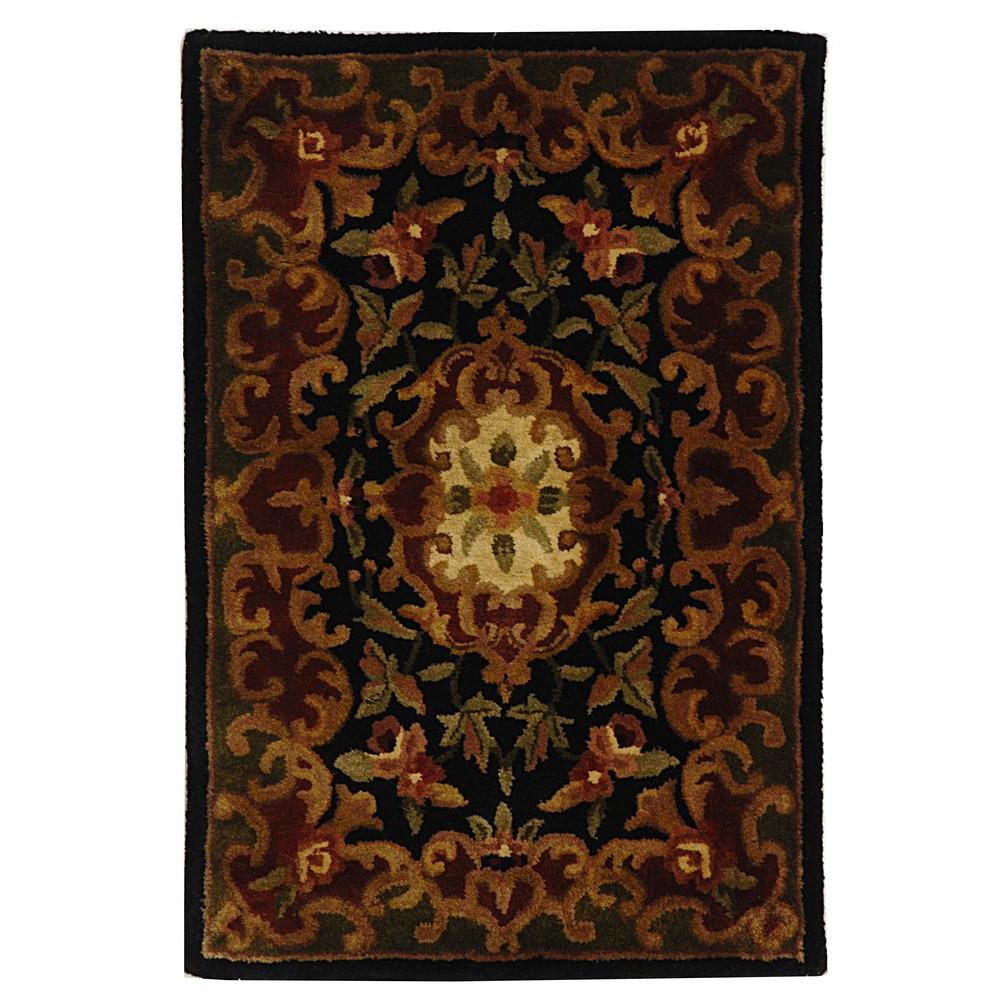 Safavieh Classic Black/Green 2 ft. x 3 ft. Area RugCL234D2 The Home