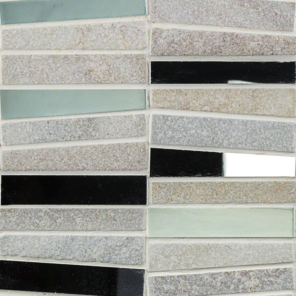 Ivy Hill Tile Reflection Tzoid White Quartz And Mirror Mosaic 3 In X 6 Sample Ivy Hill Tile Reflection Tzoid White Quartz And Mirror Mosaic 3 In X 6 Sample
