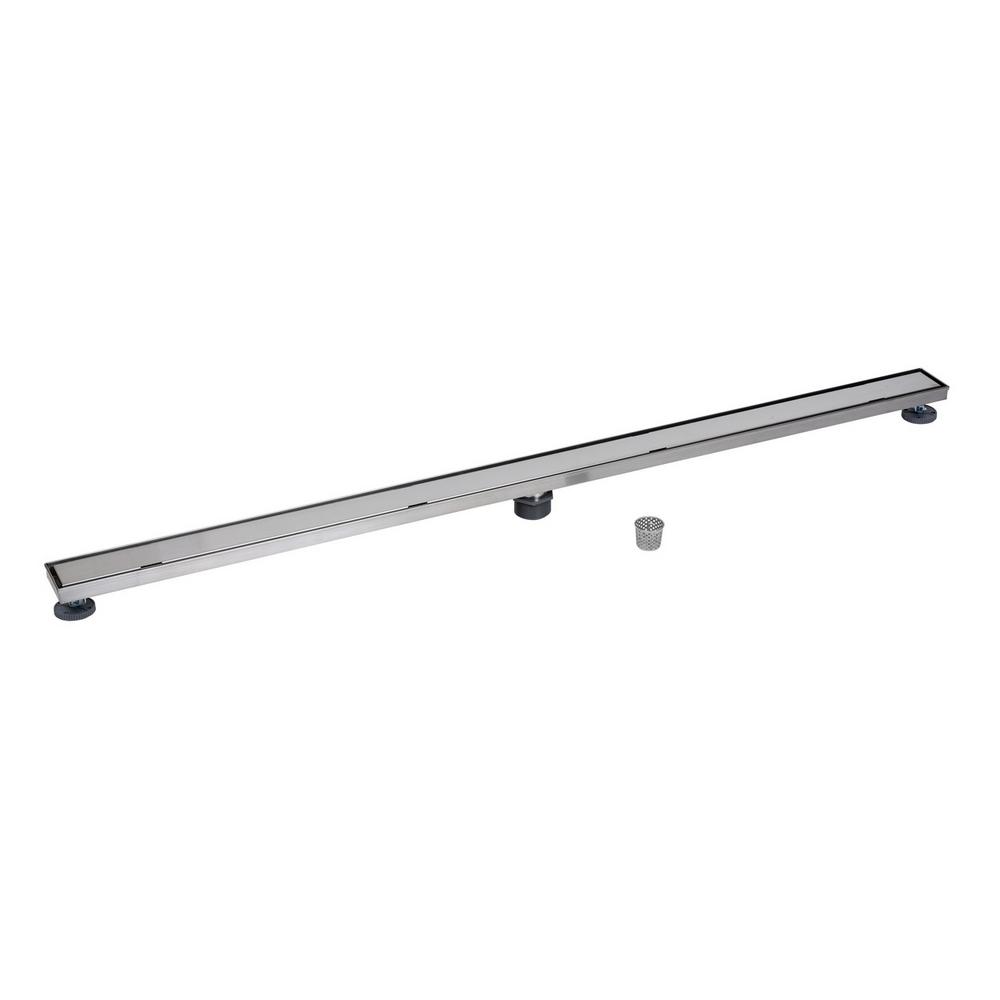 Oatey Designline 60 In. Stainless Steel Linear Drain Tile Grate-DLS1600 ...