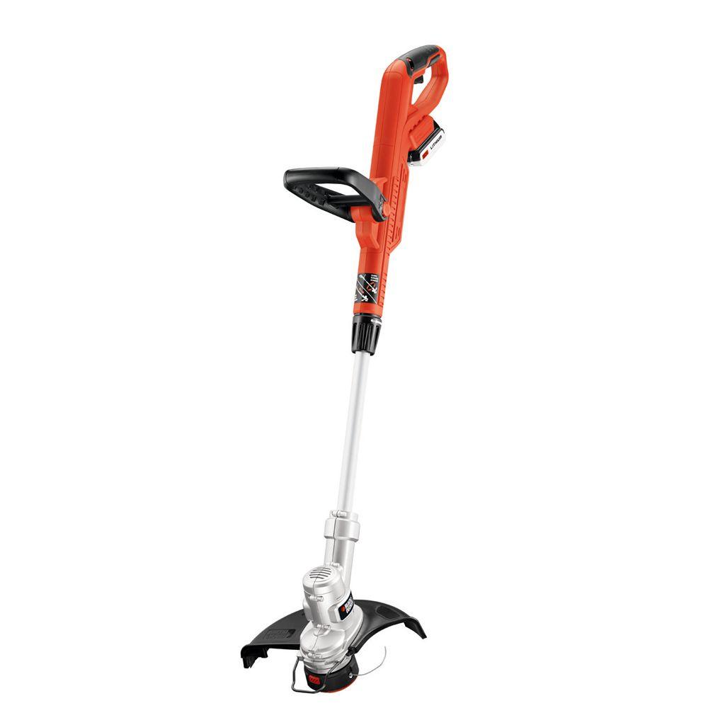 battery powered weed wacker home depot