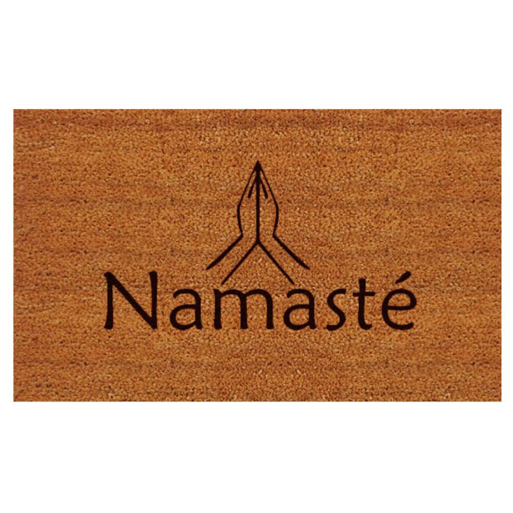 Home More Namaste 24 In X 36 In Door Mat 120792436 The Home