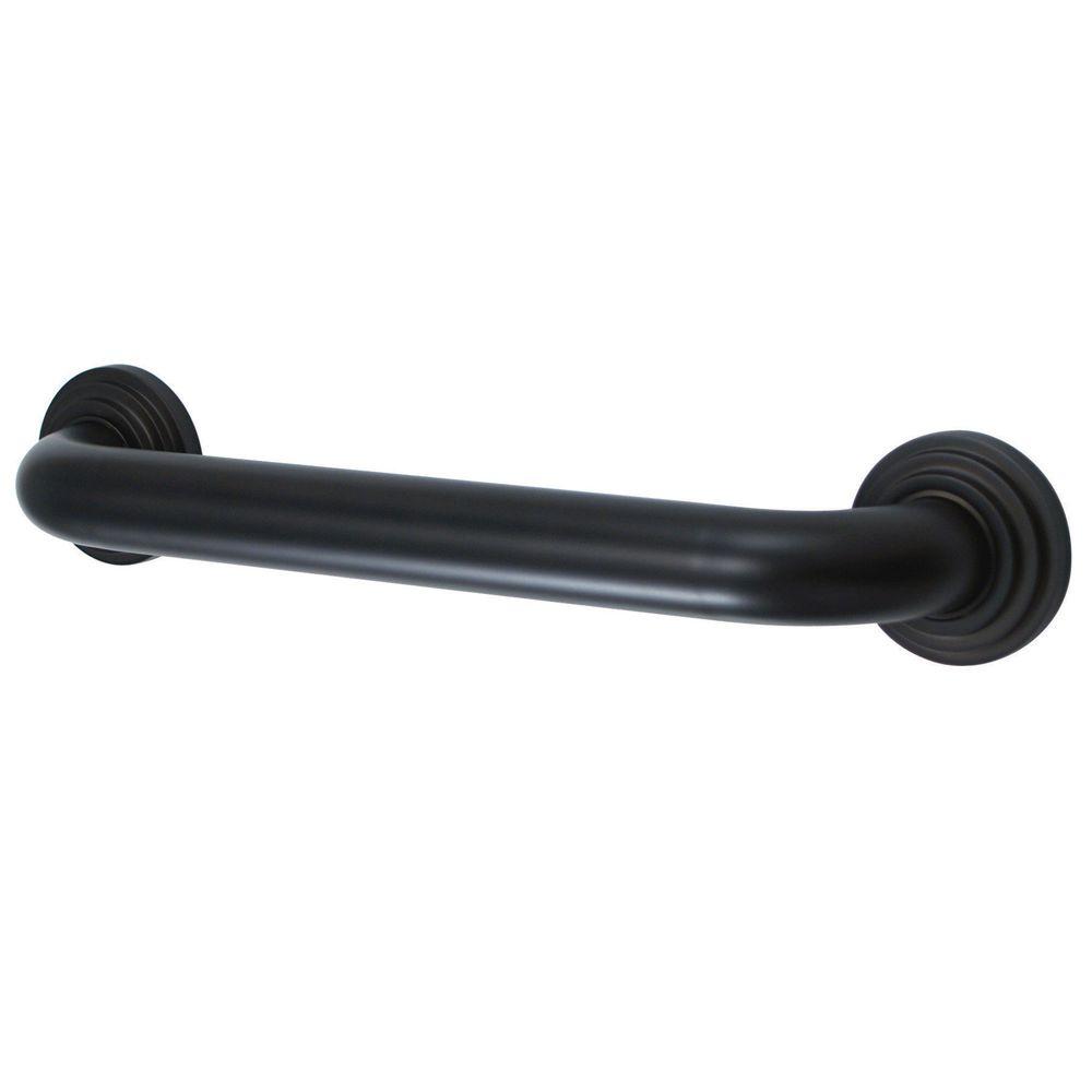 Kingston Brass Milano 24 in. x 11/4 in. Grab Bar in Oil Rubbed Bronze