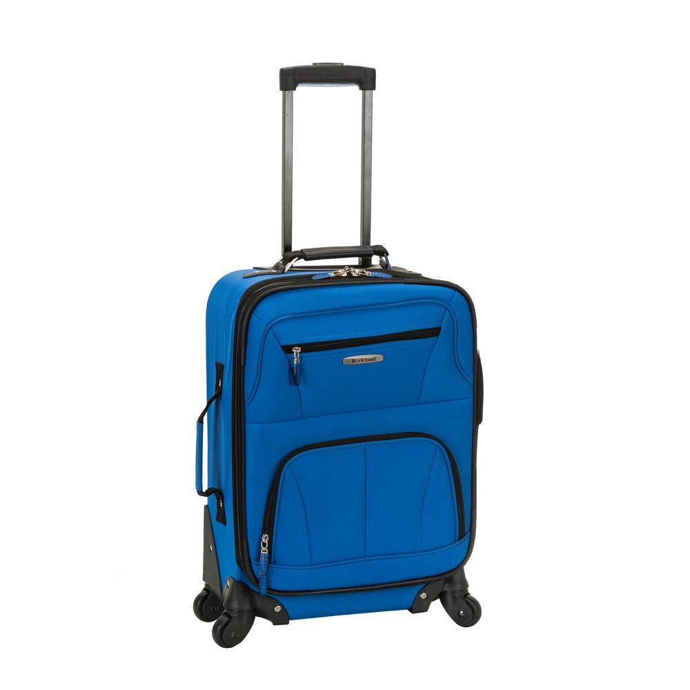 Rockland Pasadena 19 in. Expandable Spinner Carry-On, Blue was $110.0 now $38.5 (65.0% off)