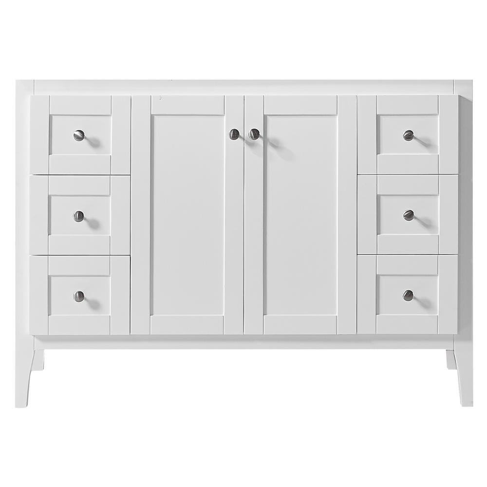 Exclusive Heritage York 48 in. W x 22.4 in. D x 34.2 in. H Bath Vanity