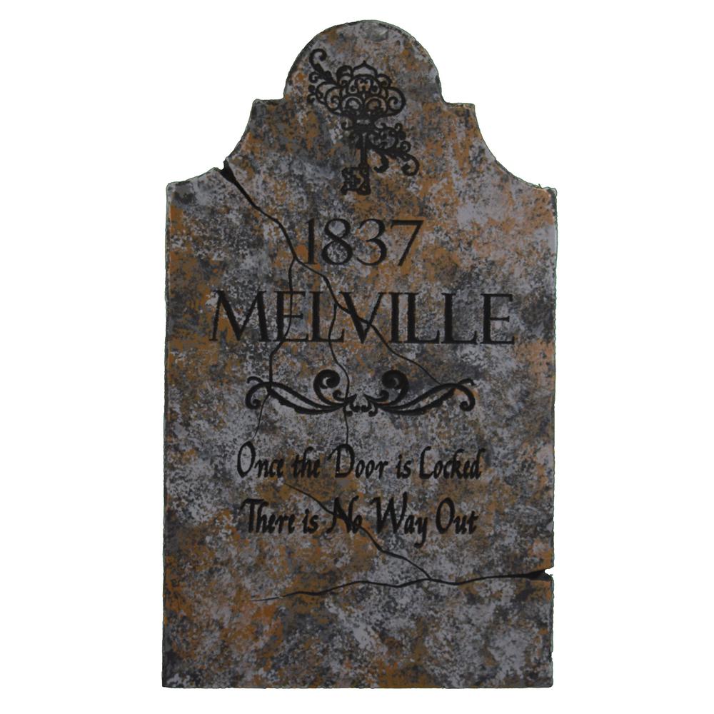 24 in x 14 in Halloween Yard Tombstone Melville TSFMELVH 