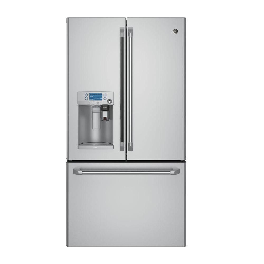 GE 22.2 cu. ft. Smart French Door Refrigerator with Keurig KCup and Wi