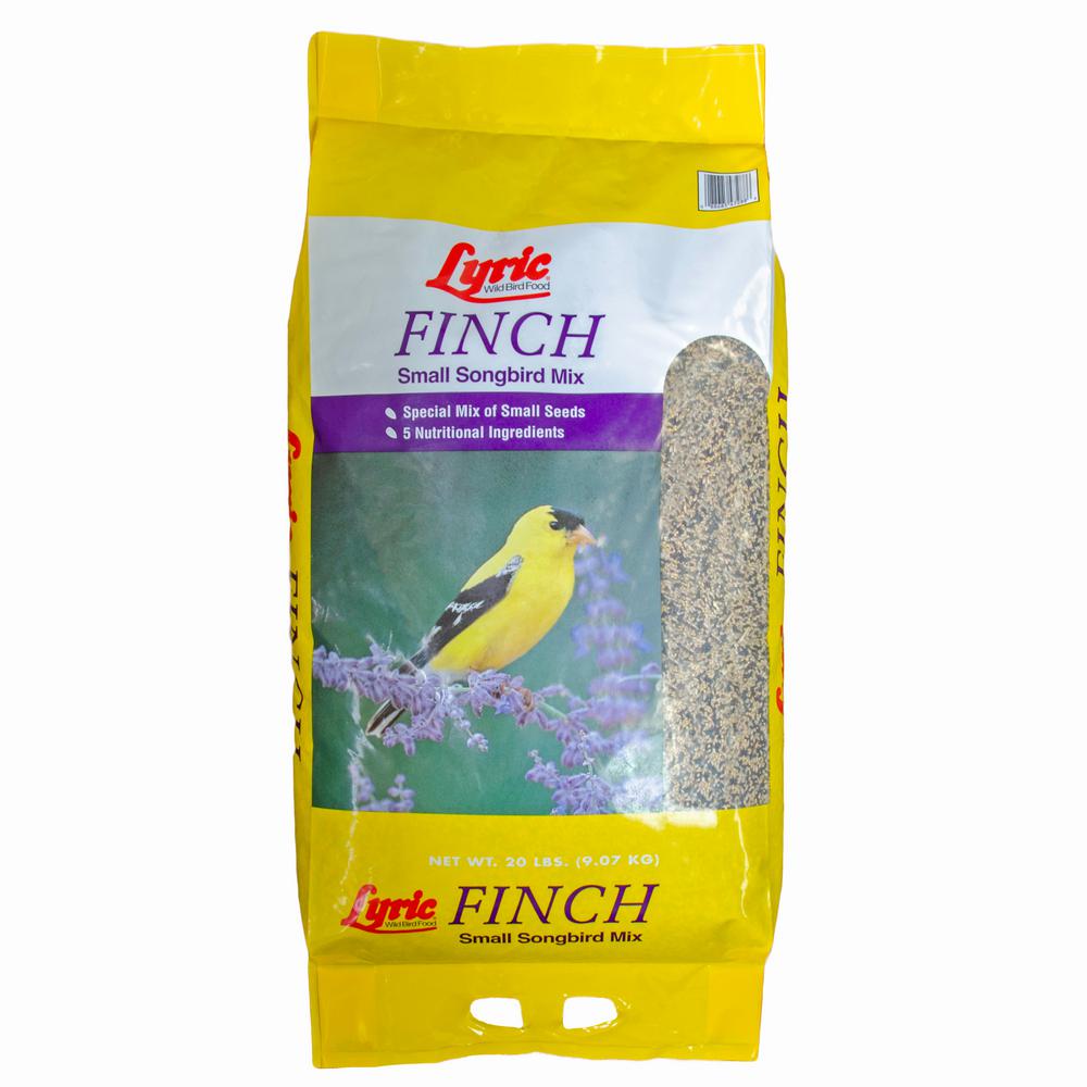 Lyric 20 Lbs Finch Small Songbird Wild Bird Mix 2647337 The