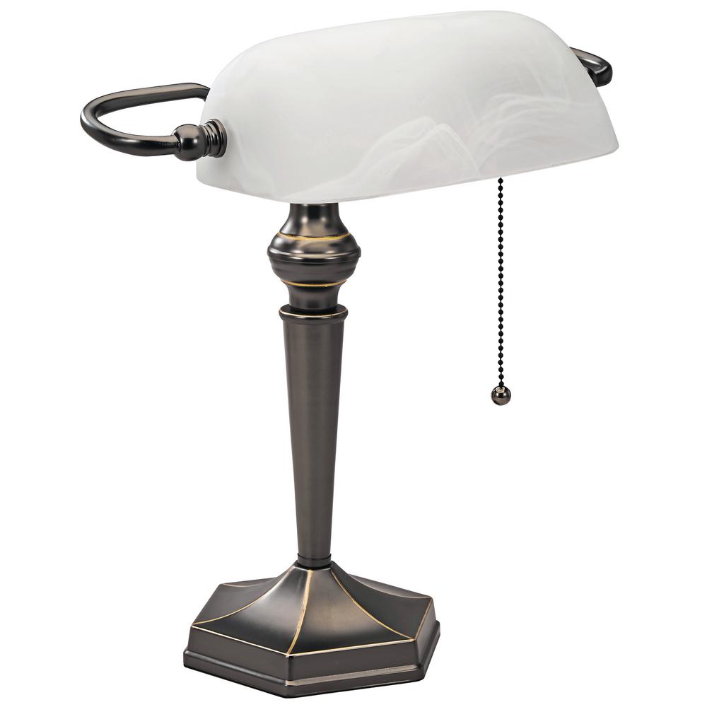 home depot bankers lamp