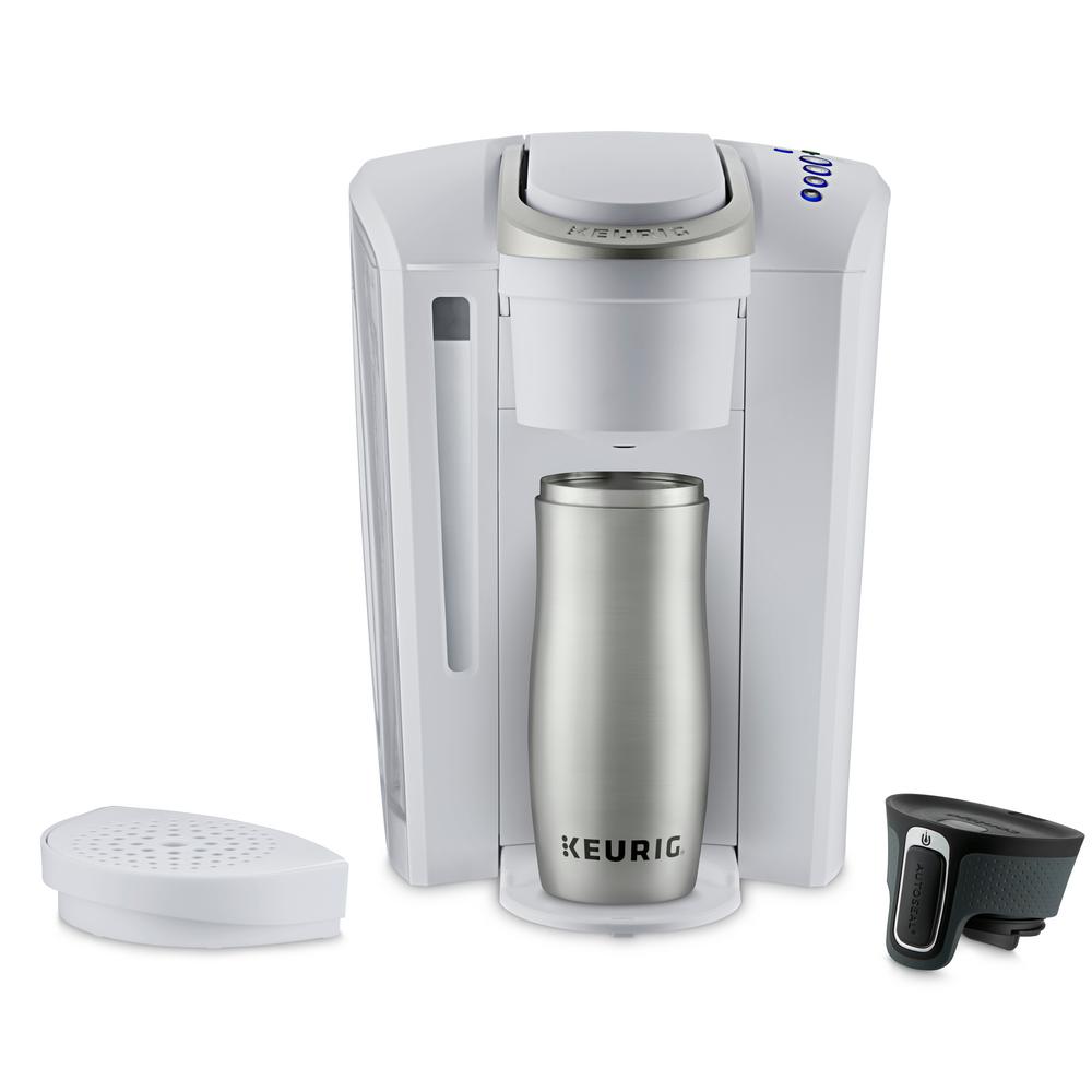 Keurig KSelect Single Serve Brewer in Matte White 5000199164 The Home Depot