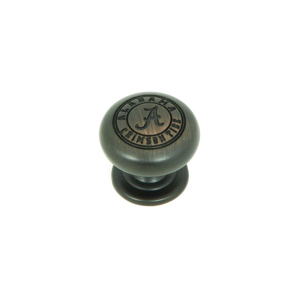 Alabama Crimson Tide Stainless Steel Cabinet Knob//Pull