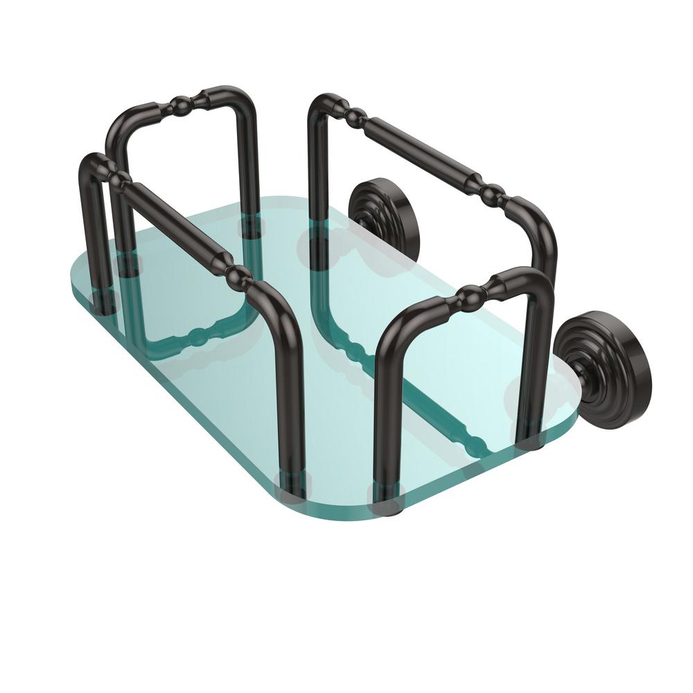 guest towel holder bronze