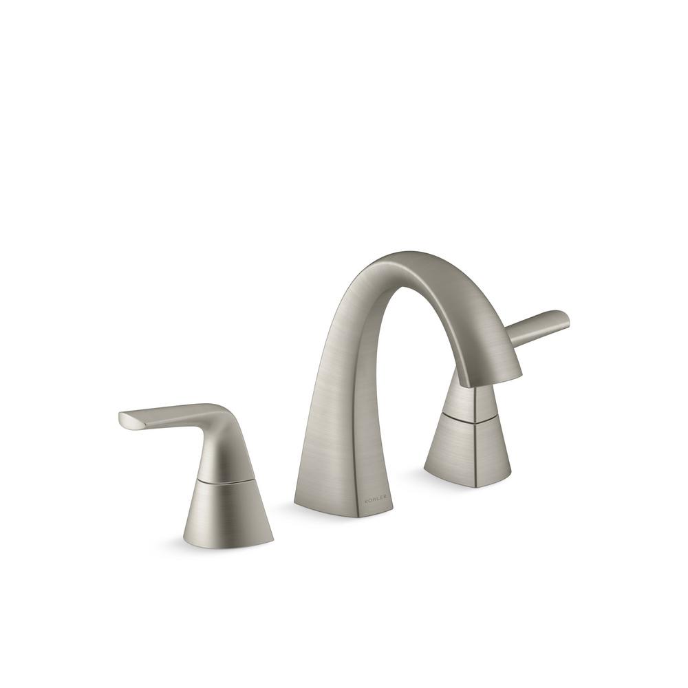 KOHLER Elmbrook 8 in. Widespread 2-Handle Bathroom Faucet ...