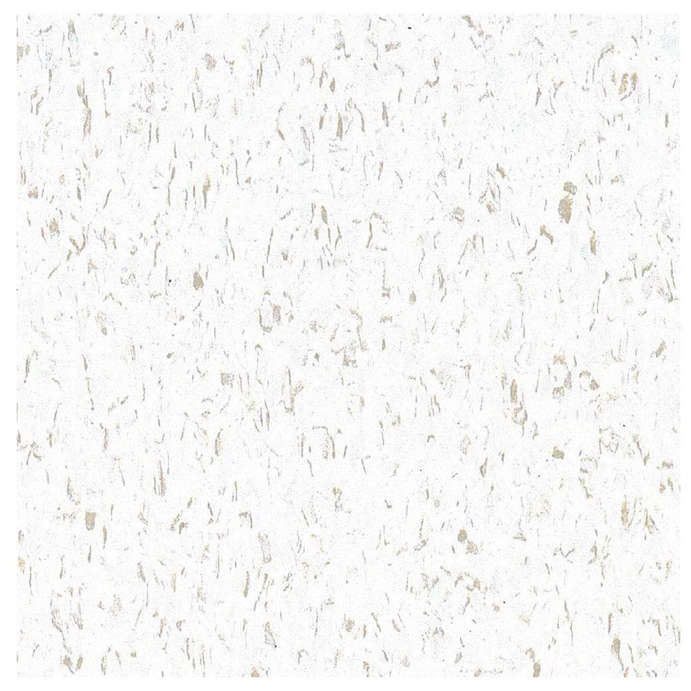 3 boxes Imperial Texture VCT 12 in. x 12 in. Cool White Standard Excelon Commercial Vinyl Tile (45 sq. ft. / carton)