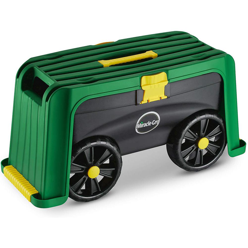 Scooter Pure Garden Rolling Work Seat With Tool Tray Knee Pad New Stunt Scooters Sports Outdoors