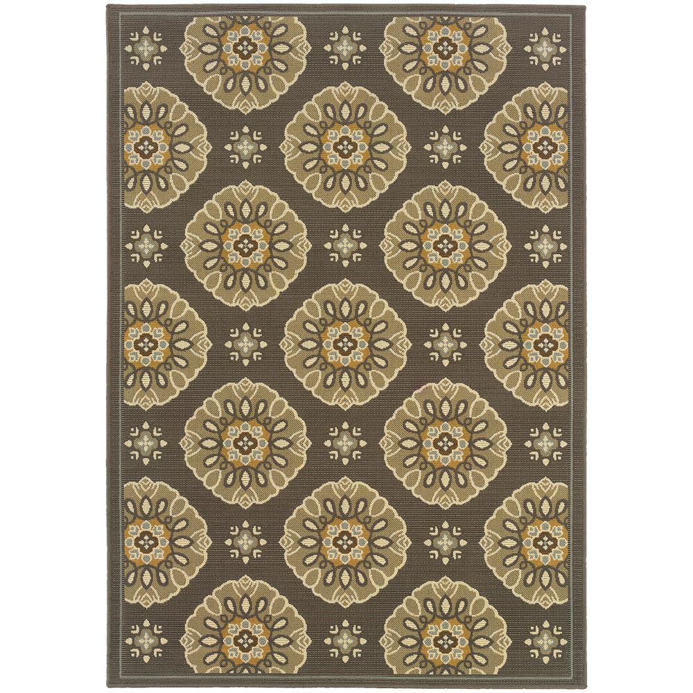 Machine-made - 6 X 9 - Black - Outdoor Rugs - Rugs - The Home Depot