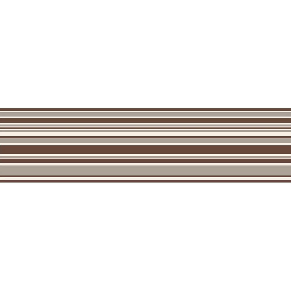 Brewster Stripe Brown Wallpaper Border Tfdbs The Home Depot