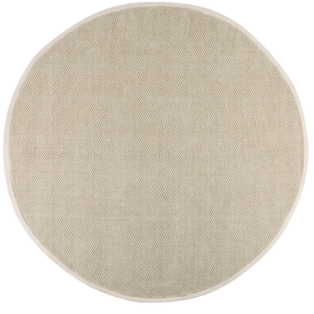 Home Decorators Collection Diamond Jute Natural 8 ft. x 8 ft. Round