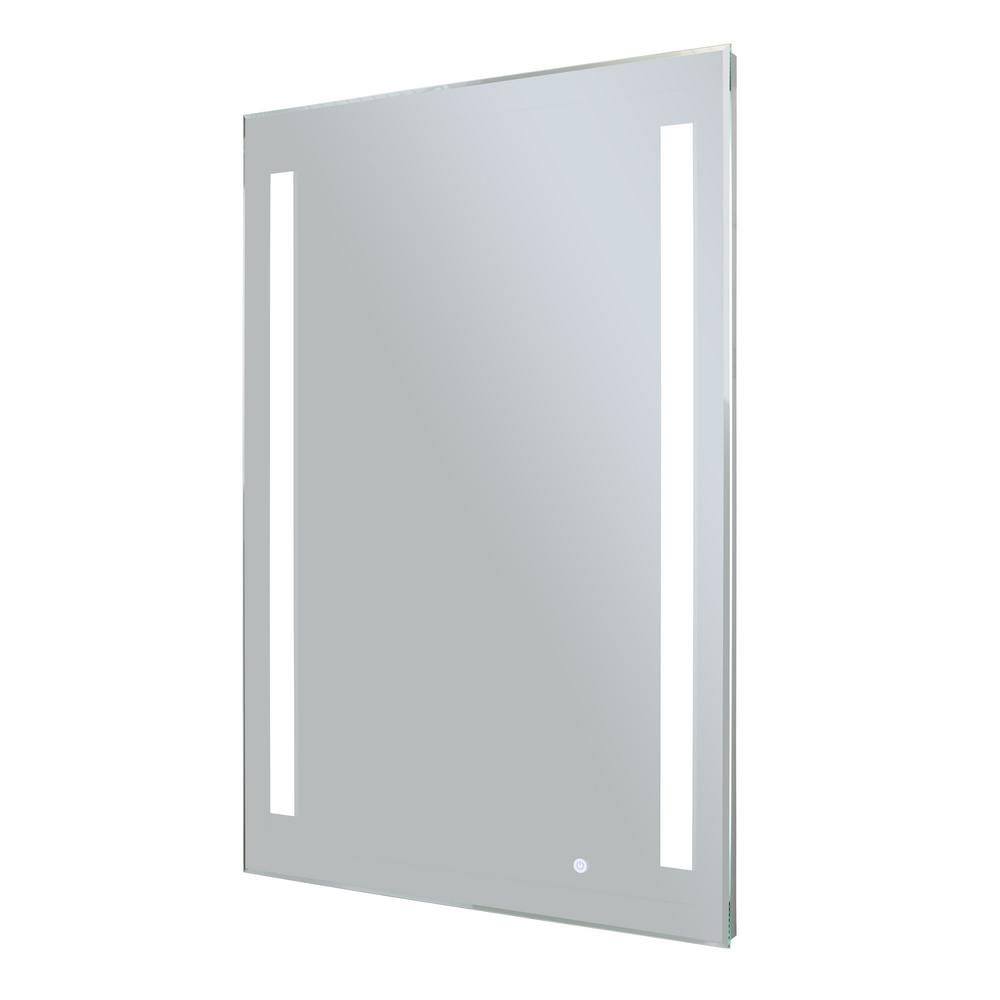 Warmlyyours Rectangle 24 In X 36 Led Backlit Mirror Ingrid
