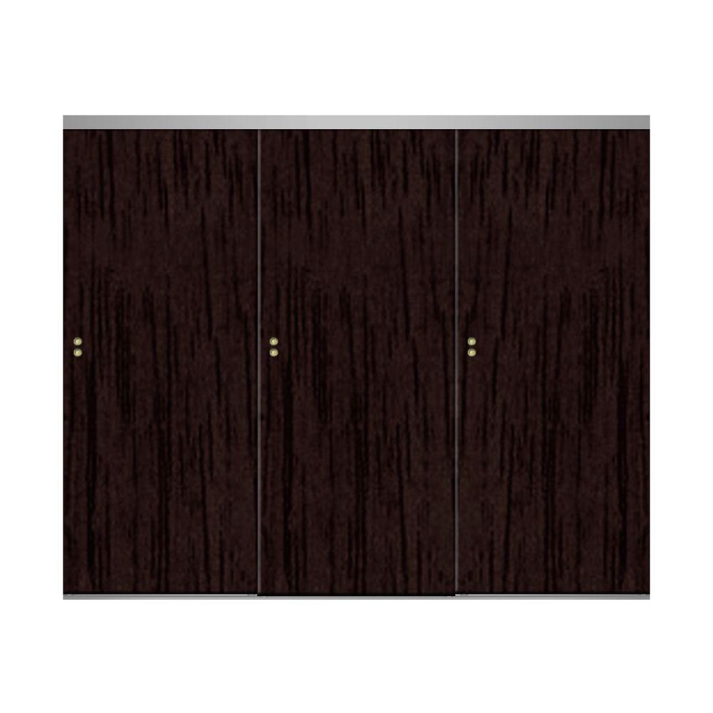 Impact Plus 96 In X 80 In Smooth Flush Espresso Solid Core Mdf
