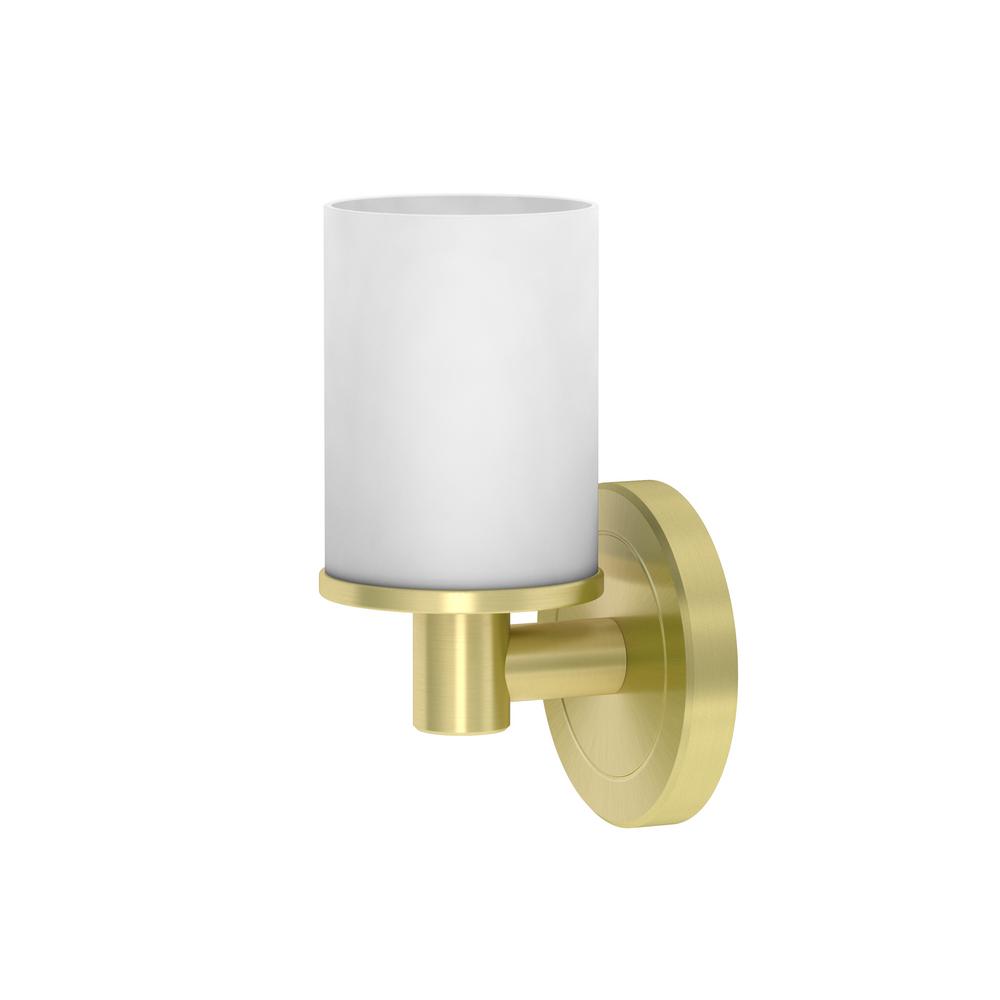 brushed brass sconce lighting
