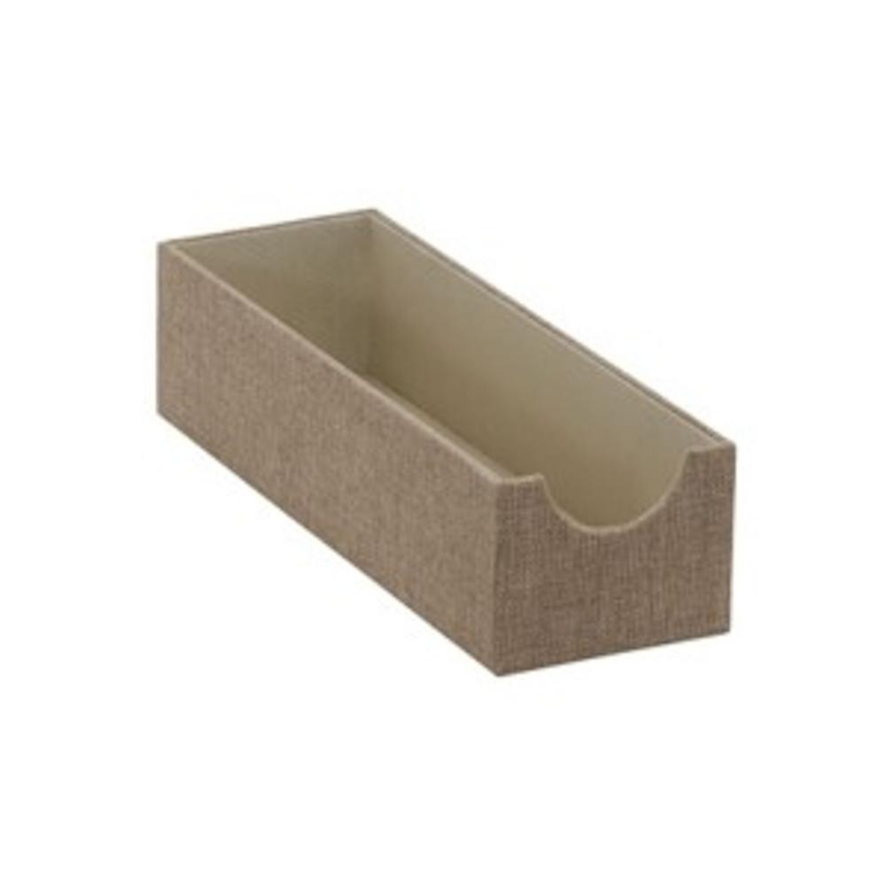 Household Essentials 4 In X 12 In X 3 In Oblong Hardsided Tray