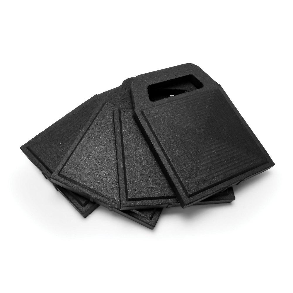 thumbnail image 2 of Coast 80mm Jack Pads Set Of 4 – For Caravan Stabilizer Legs, Leveling Feet, Foot Plates 2 of 5