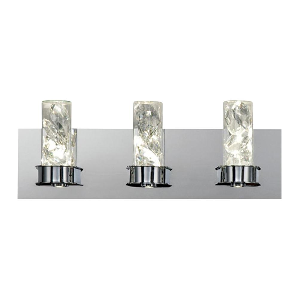 Artika Essence 15.9 in Chrome LED Vanity Light Bar with Bubble Glass New