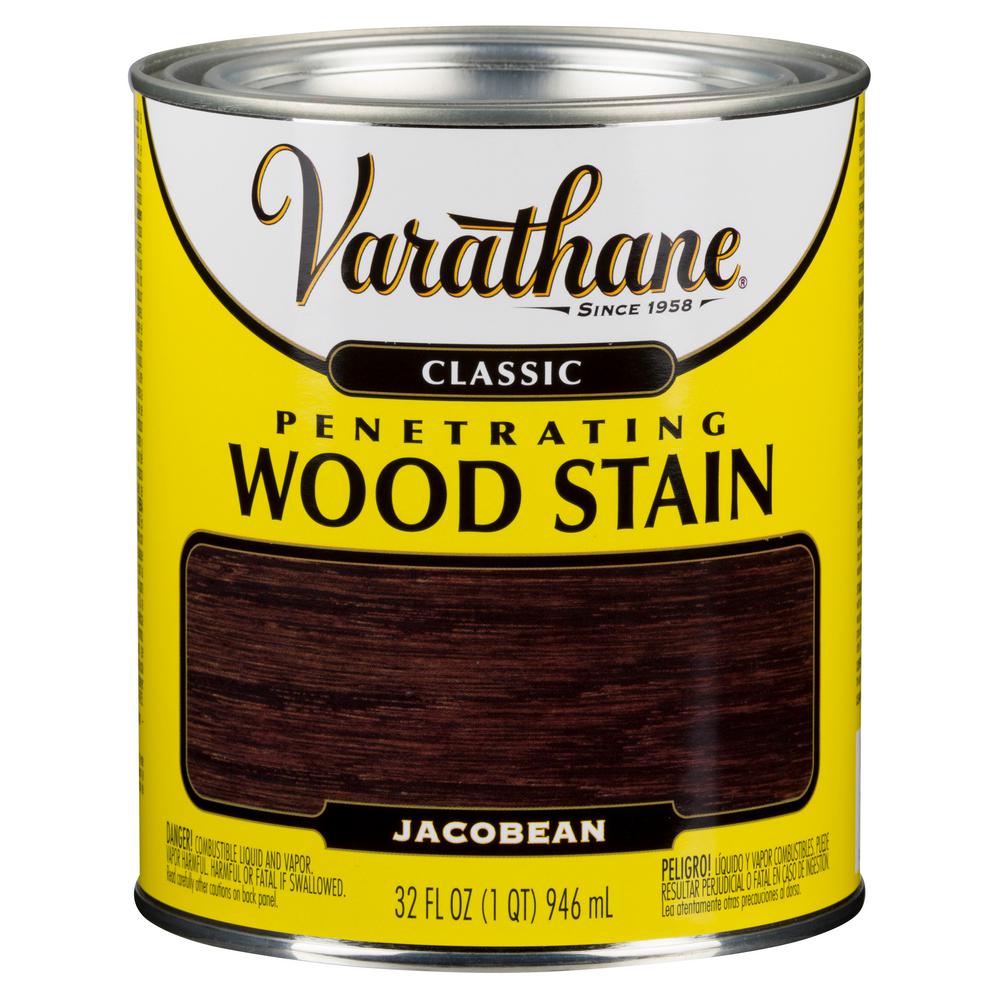 Varathane 1 qt. Jacobean Classic Wood Interior Stain339722 The Home
