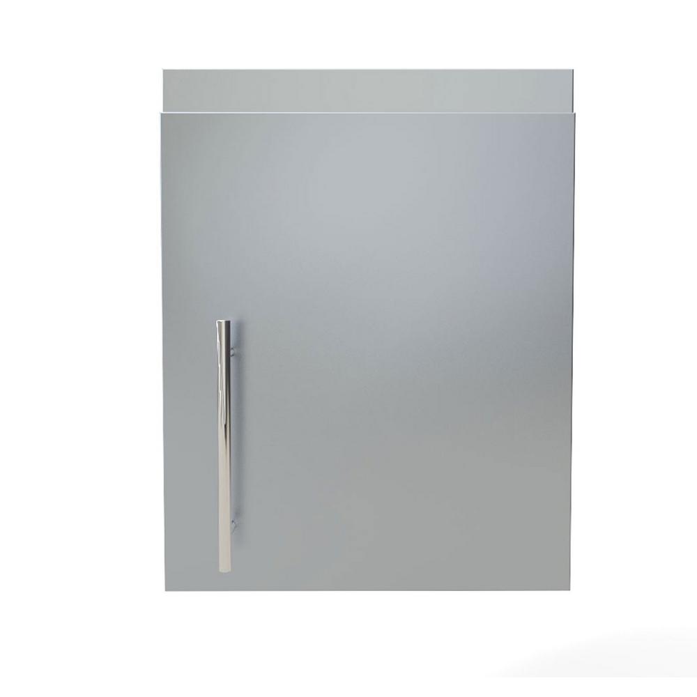 Sunstone Stainless Steel 18 In X 21 14 Outdoor Kitchen Stainless Steel 18 In X 21 14 Outdoor Kitchen Cabinet Upper Wall Right Swing Door