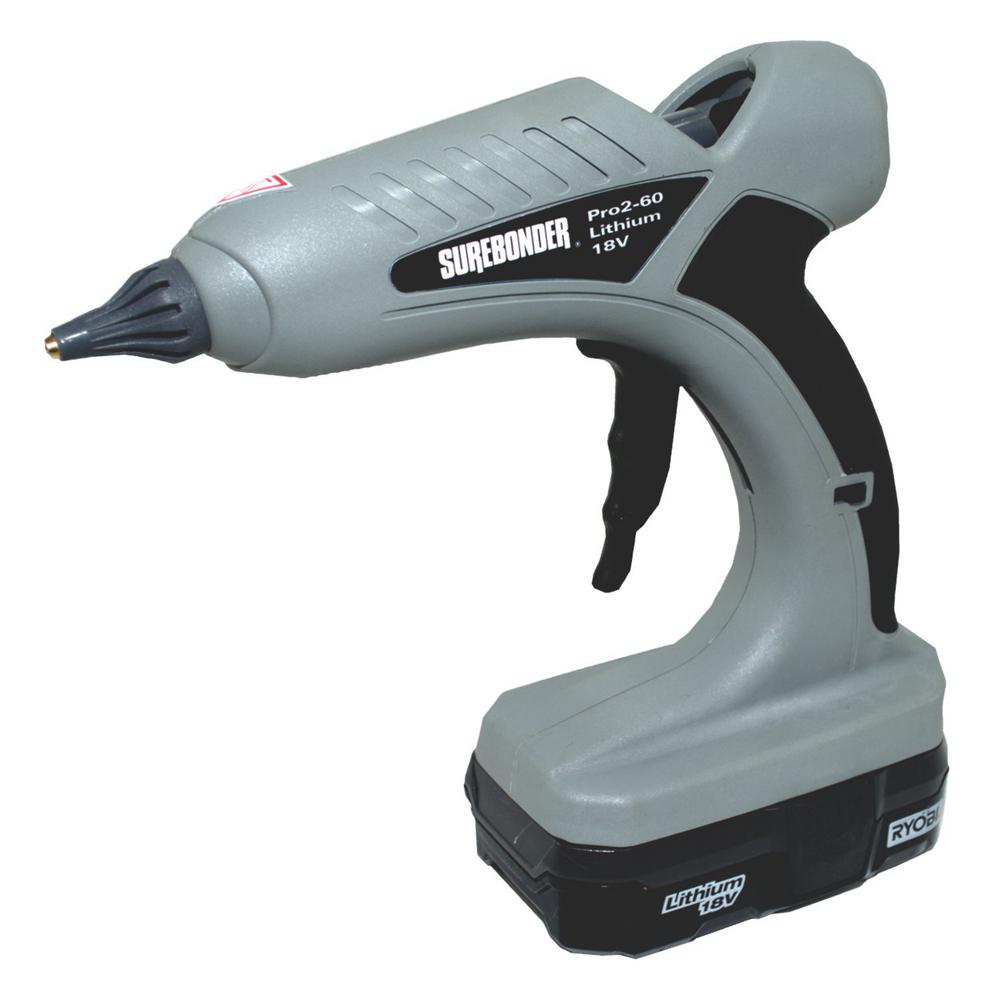 Ryobi 18-Volt ONE Cordless Full Size Glue Gun (Bare-Tool) with (3 ... Ryobi 18-Volt ONE Cordless Full Size Glue Gun (Bare-Tool) with (3 ...
