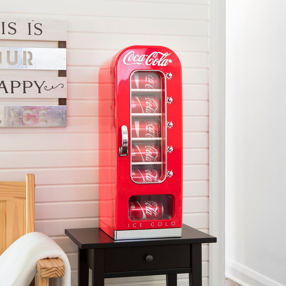 retro coke fridge