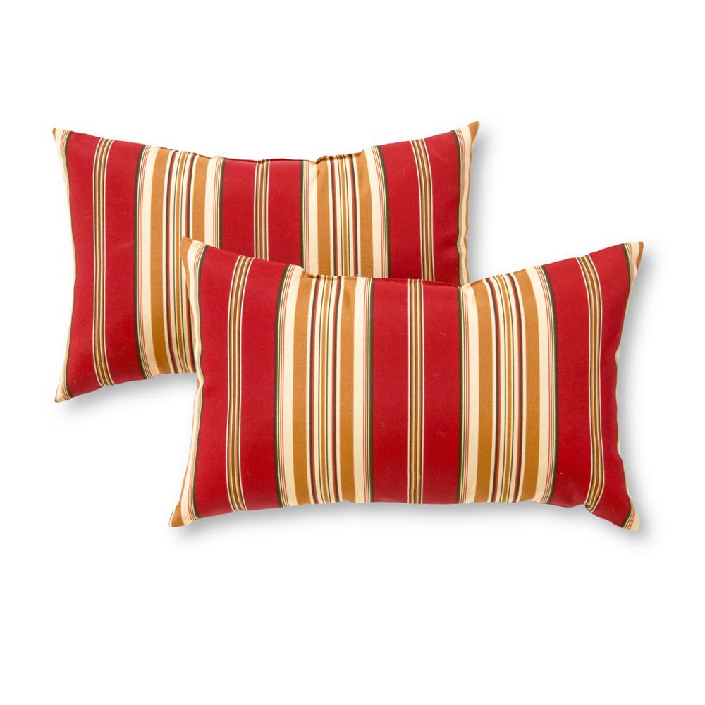 Outdoor Lumbar Pillows Outdoor Pillows The Home Depot