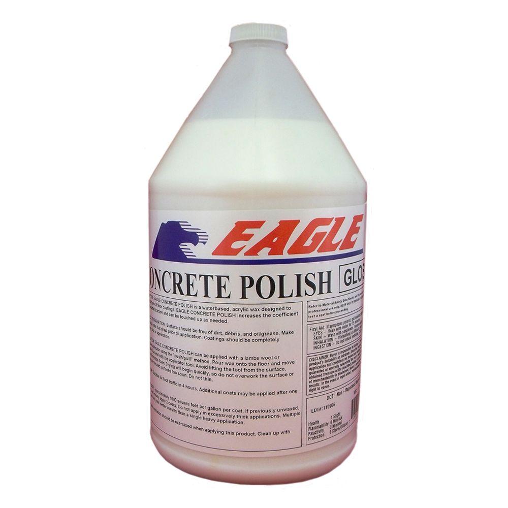 Eagle 1 Gal Concrete Polish Gloss Floor Finish Ewg1 The Home Depot Concrete Polish Gloss Floor Finish Ewg1