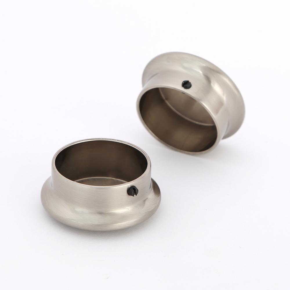 Everbilt 1.3 in. D x 1.3 in. W x 1 in. H Brushed Nickel Decorative