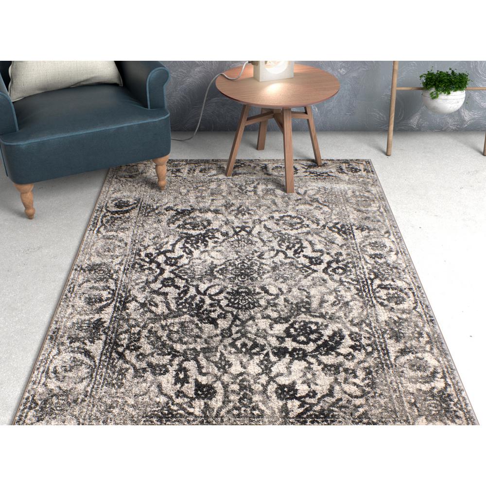 Well Woven Sydney Vintage Sheffield Grey 3 Ft X 5 Traditional Sydney Vintage Sheffield Grey 3 Ft X 5