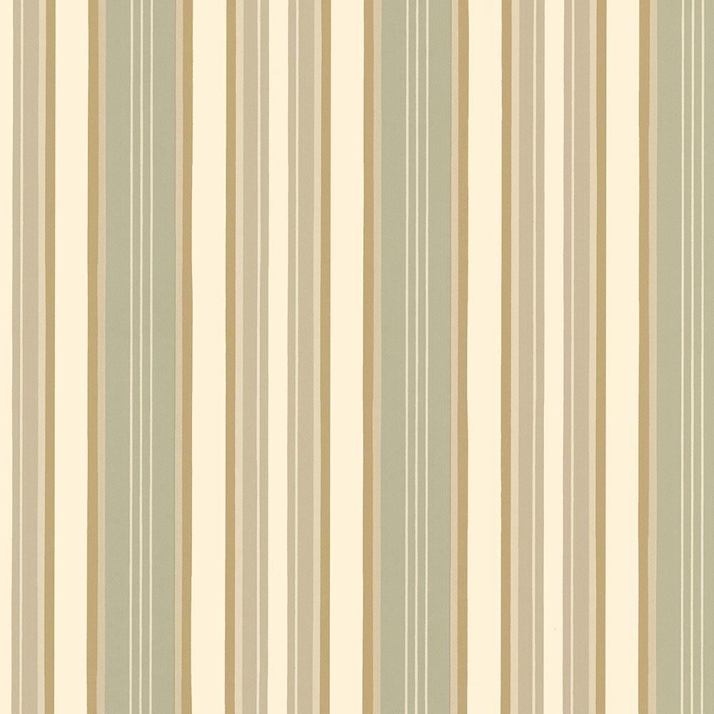 Norwall Small Rose Stripe Vinyl Roll Wallpaper (Covers 56 sq. ft ...